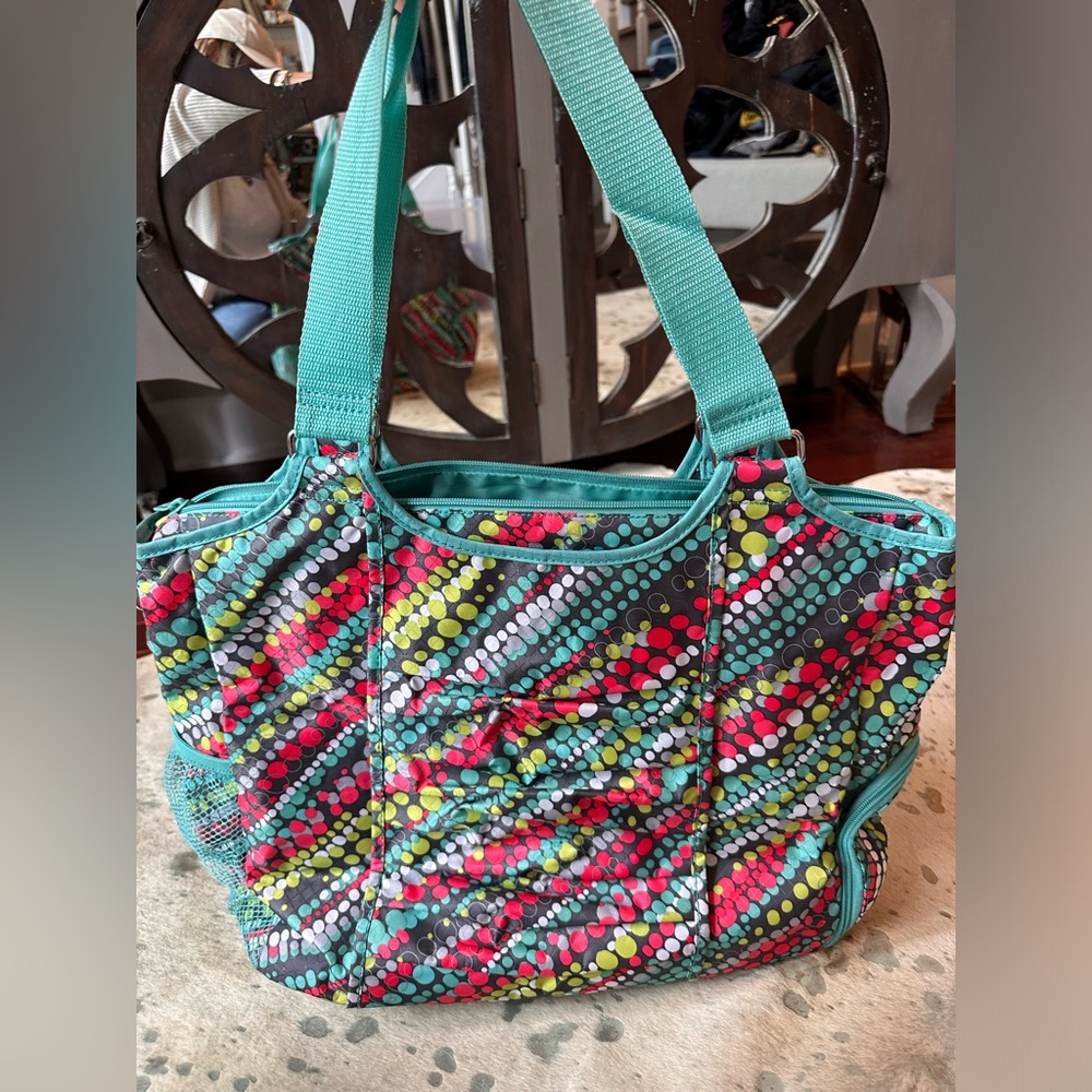 Thirty One Graffiti Dot Bag All Pro Tote - Picture 3 of 3